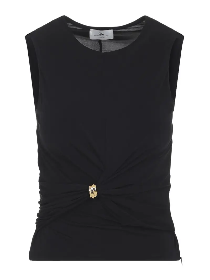 ELISABETTA FRANCHI Top Nero 4187197