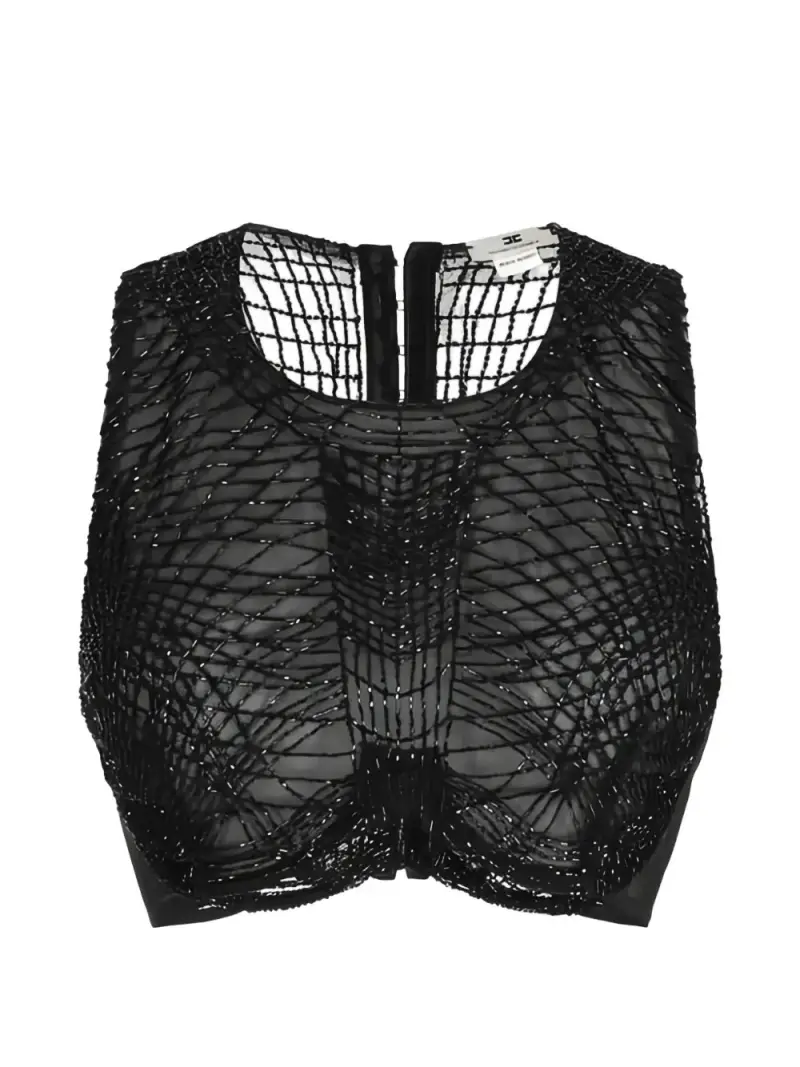 ELISABETTA FRANCHI Top Nero 4179408