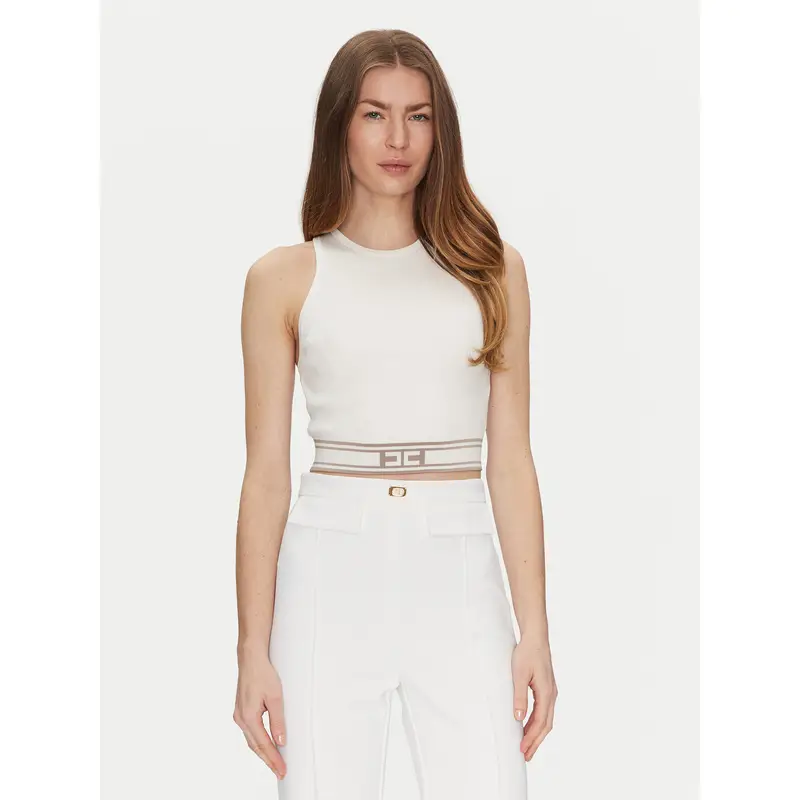 ELISABETTA FRANCHI Top Bianco 3221321