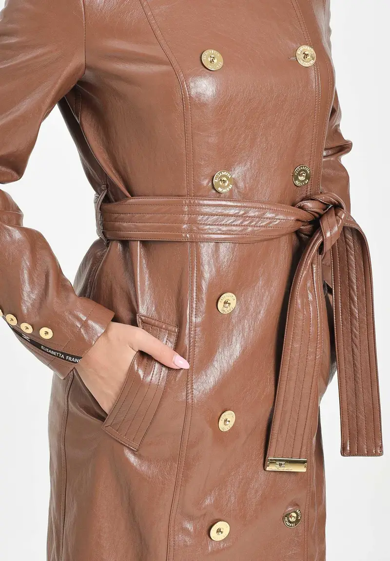 ELISABETTA FRANCHI Trench Donna 1284931 miniatura 2