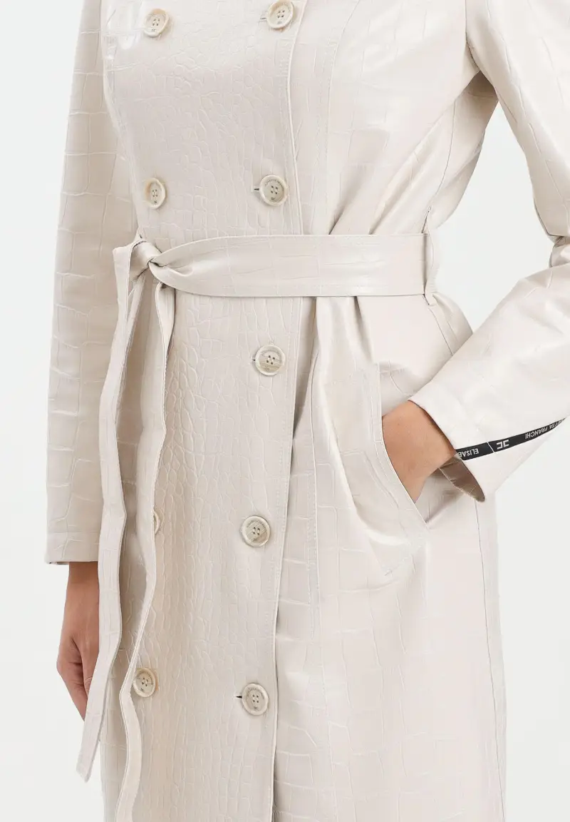 ELISABETTA FRANCHI Trench Donna 2818041 miniatura 3