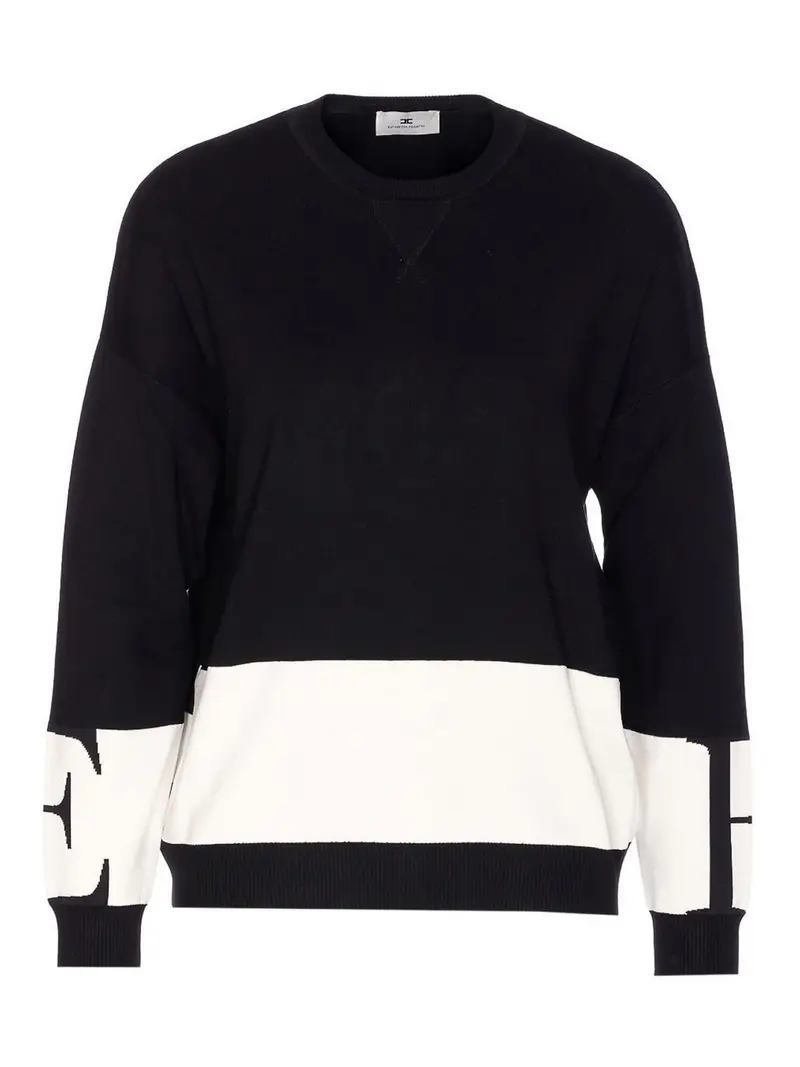 Tricot Crewneck Sweater Nero