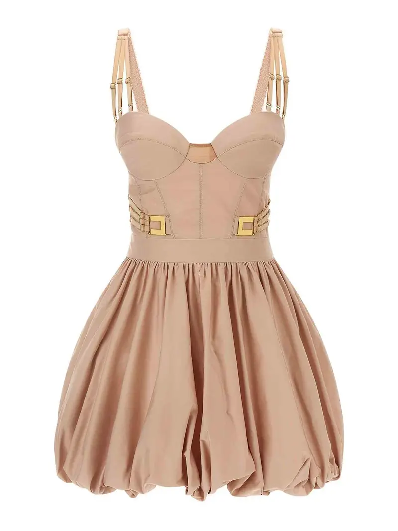 Vestito a corsetto Color Carne E Neutri