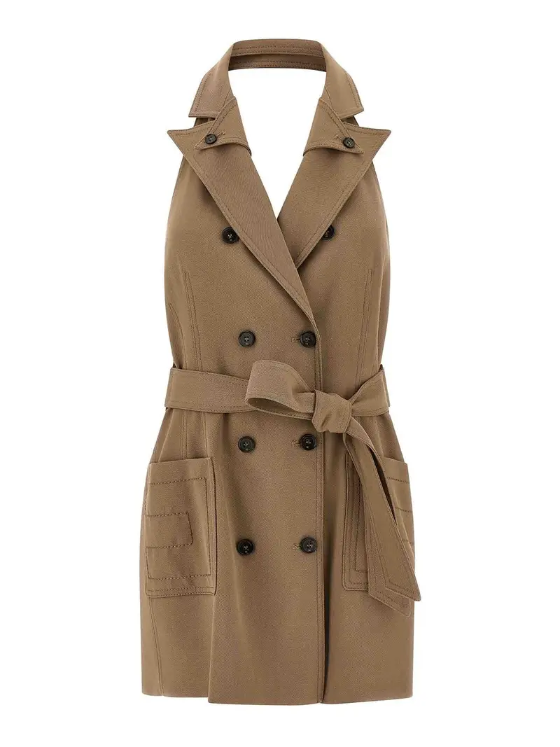 ELISABETTA FRANCHI Gilet Beige 4353102