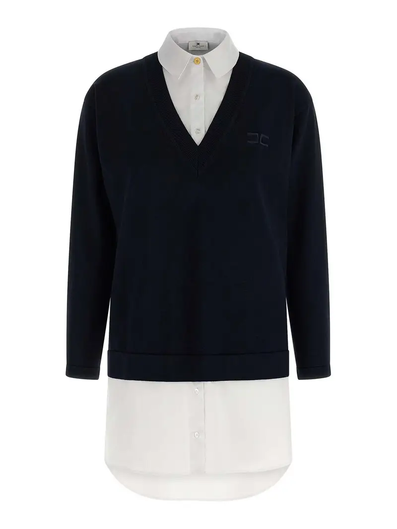 Vestito a strati Blu