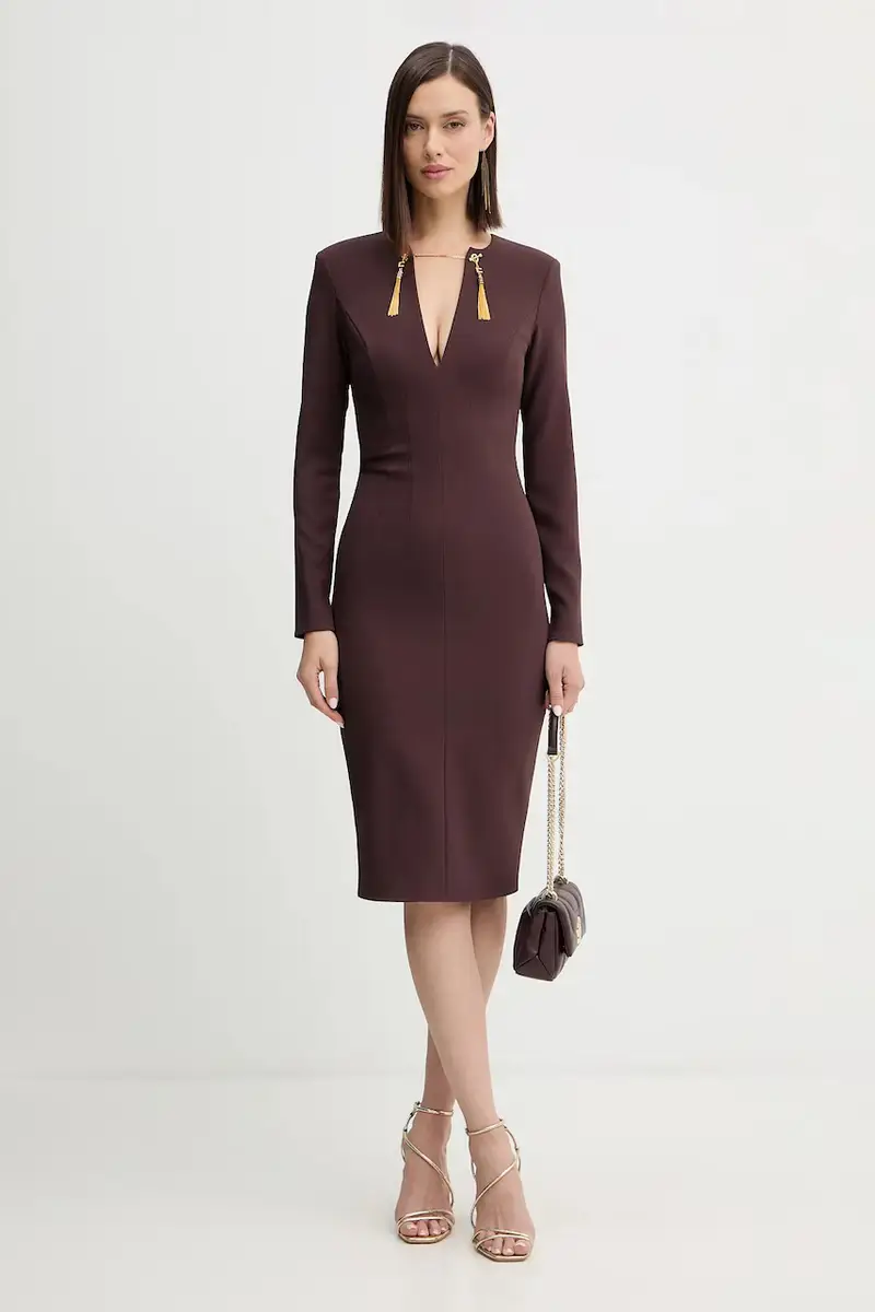 vestito colore granata AB80557E2 miniatura 2