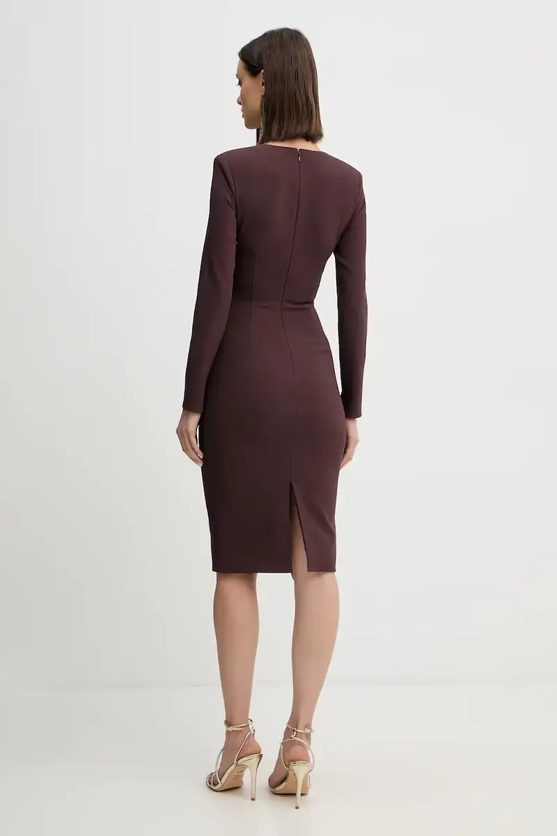 vestito colore granata AB80557E2 miniatura 3