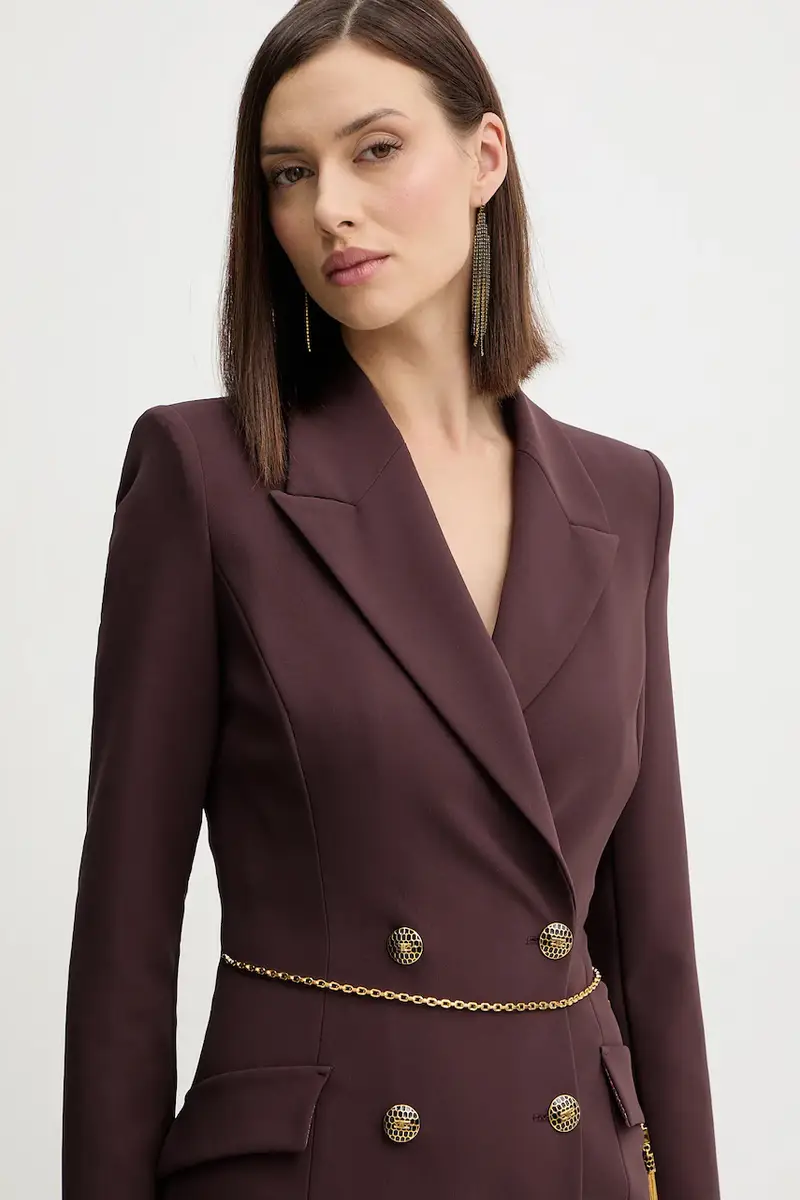 vestito colore granata AB89657E2 miniatura 4