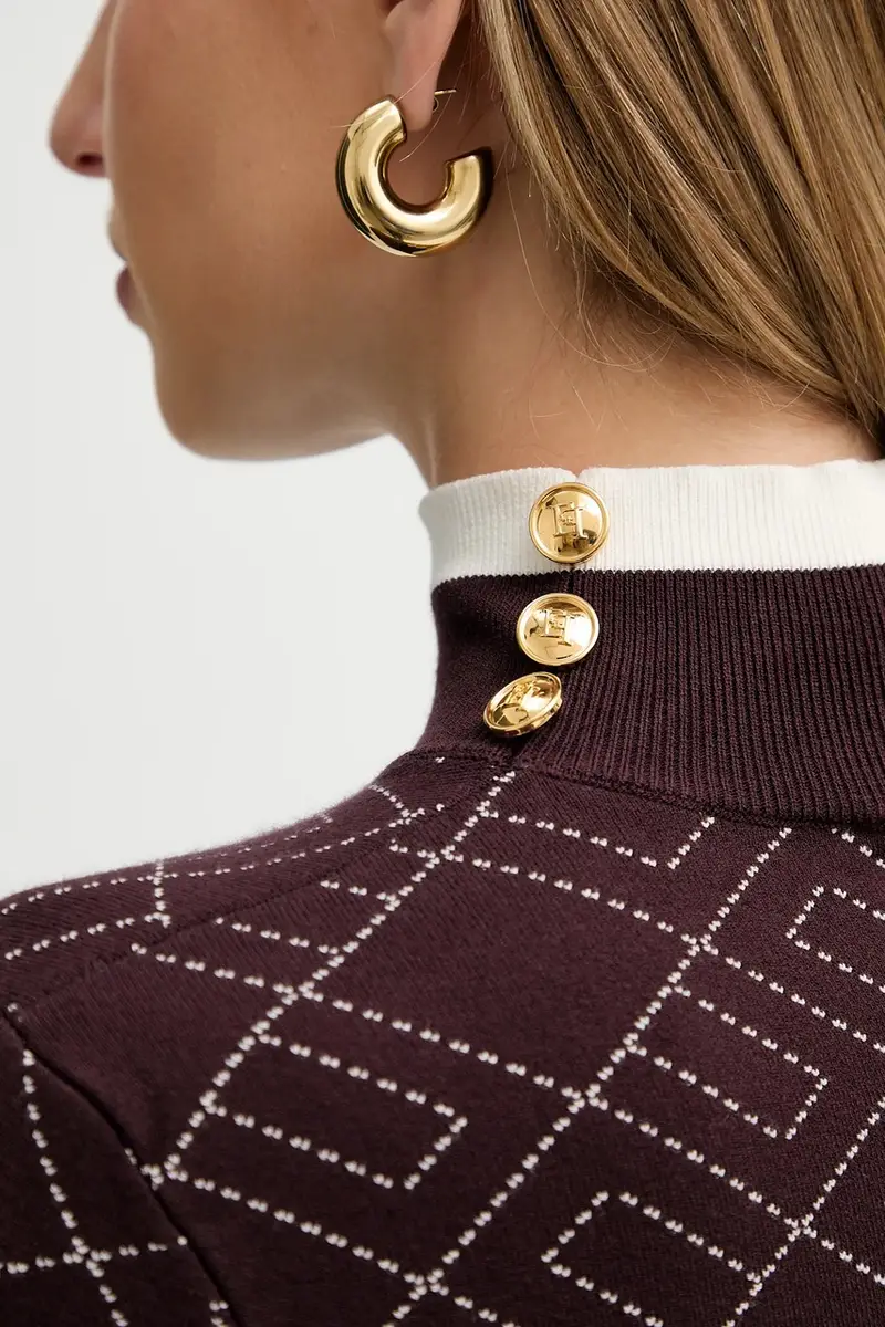 vestito colore granata AM18T56E2 miniatura 5