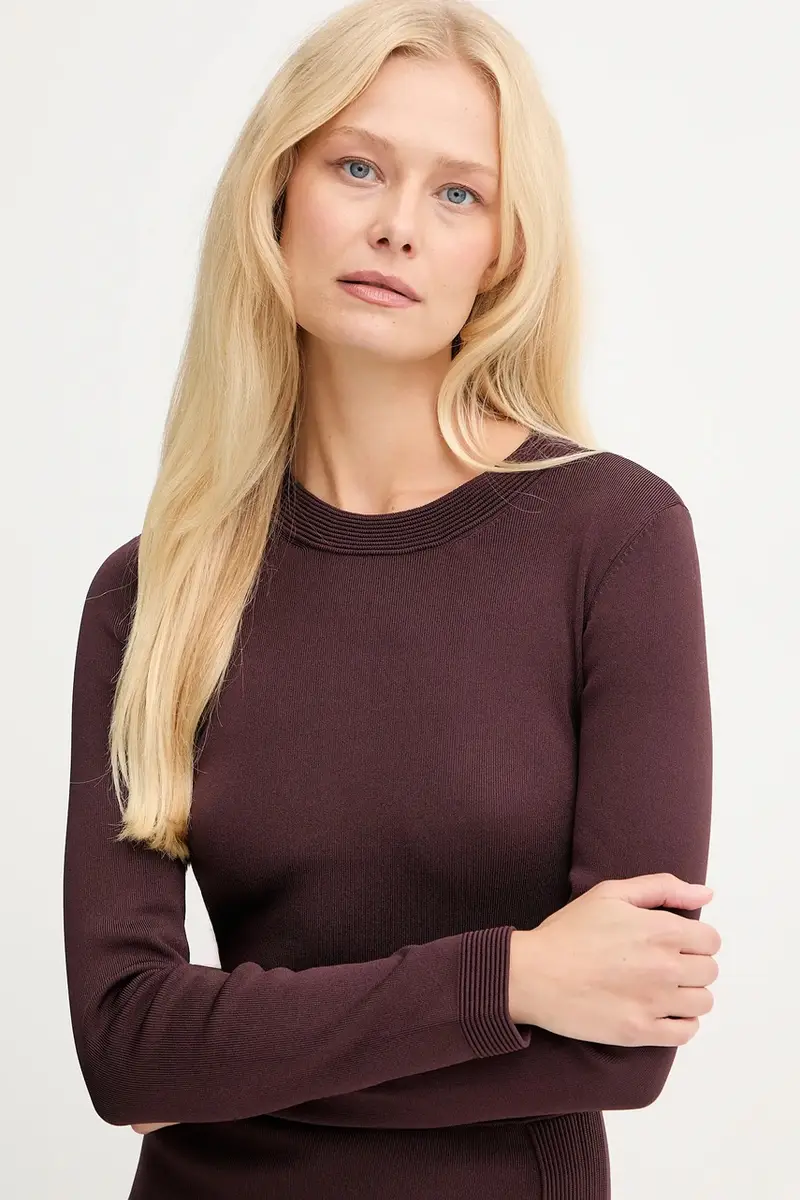 vestito colore granata AM28S57E2 miniatura 4