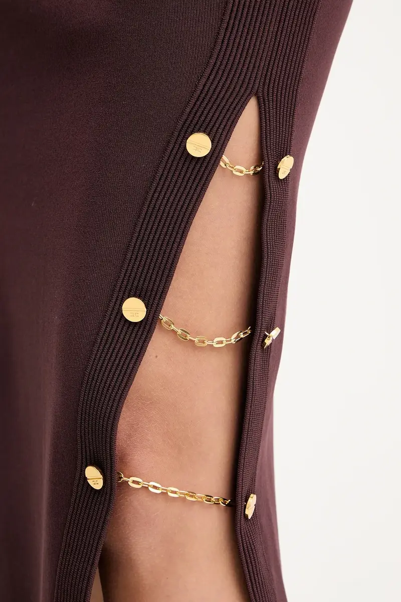 vestito colore granata AM28S57E2 miniatura 5