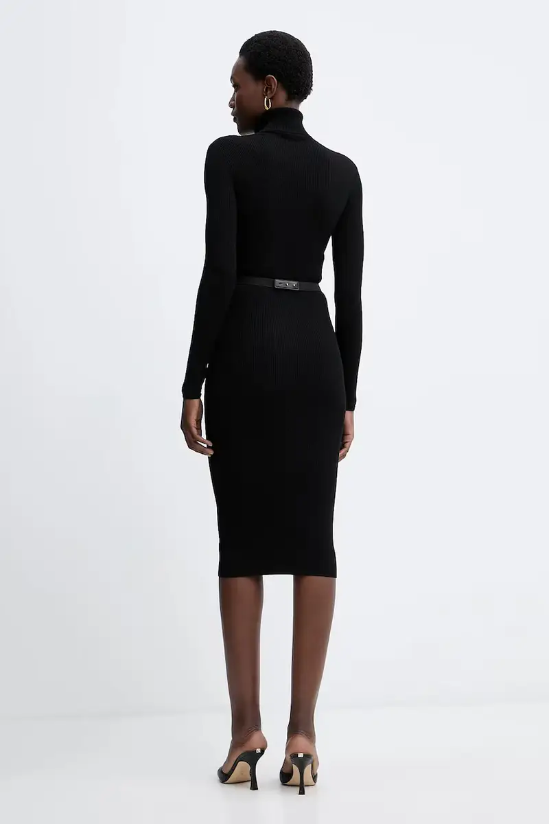 vestito colore nero AM07B56E2 miniatura 3