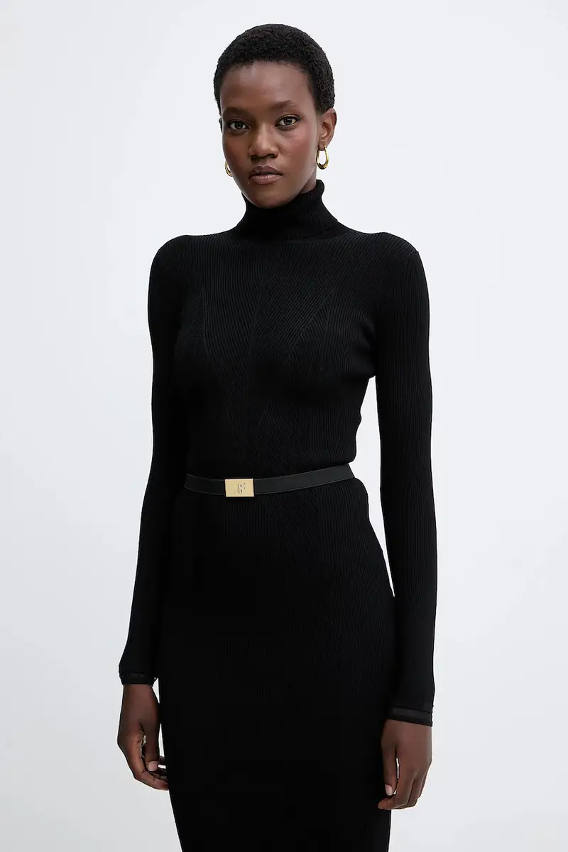 vestito colore nero AM07B56E2 miniatura 4