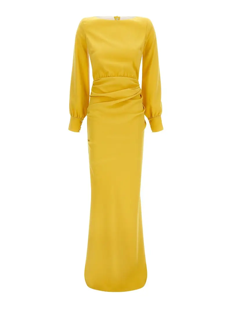 Vestito da tappeto rosso Giallo