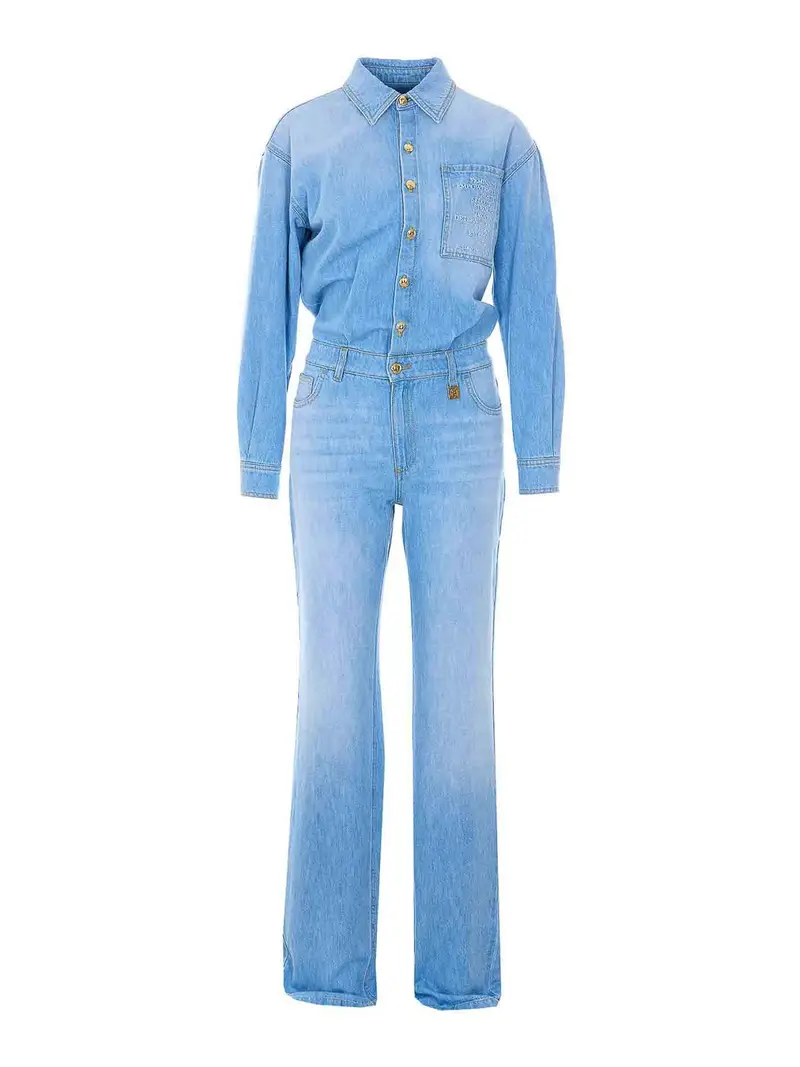 Vestito di jeans Blu