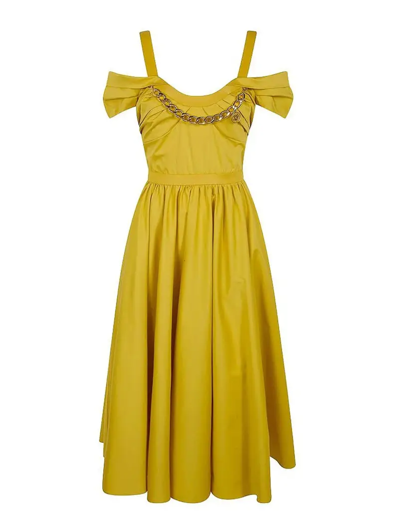 Vestito Midi Giallo