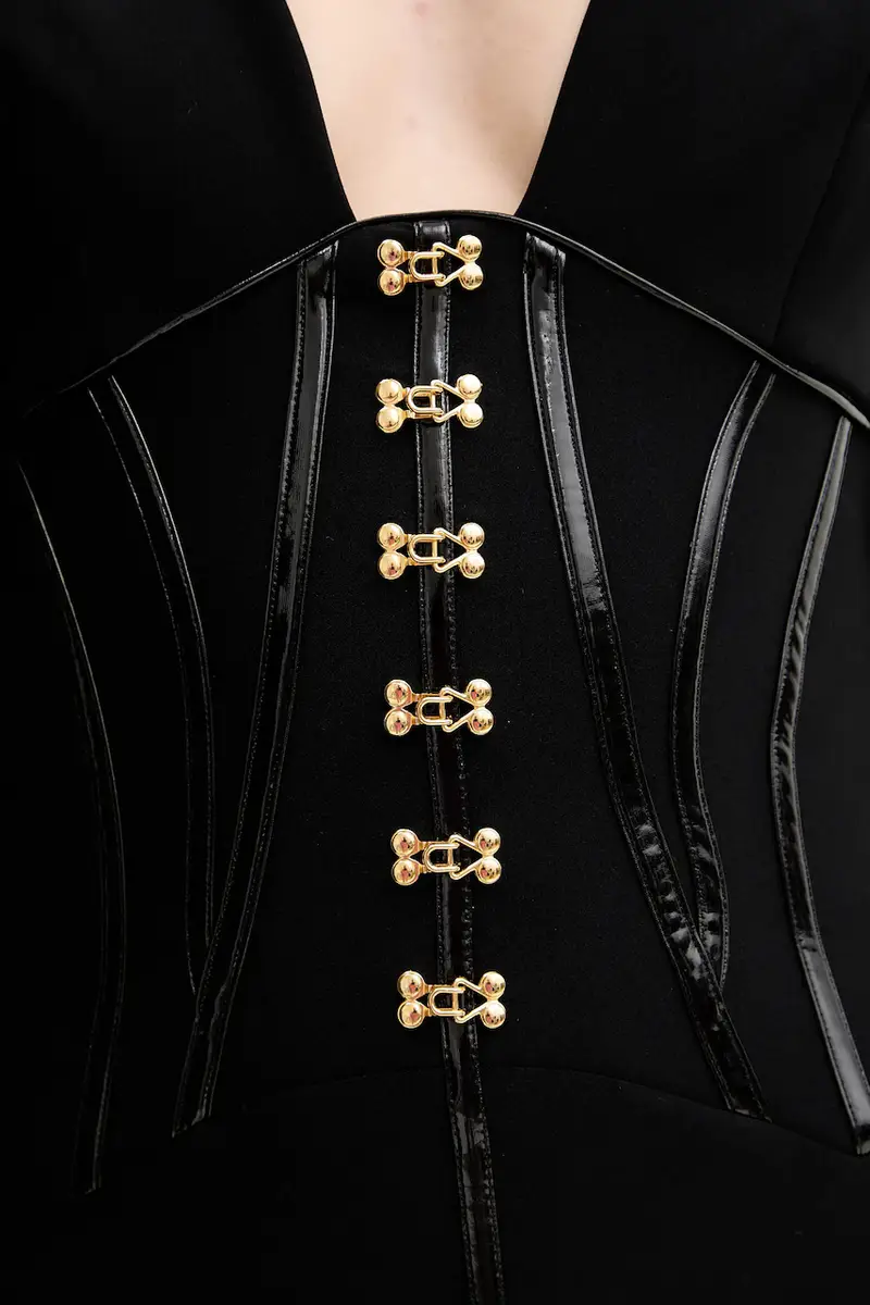 vestito Nero miniatura 5