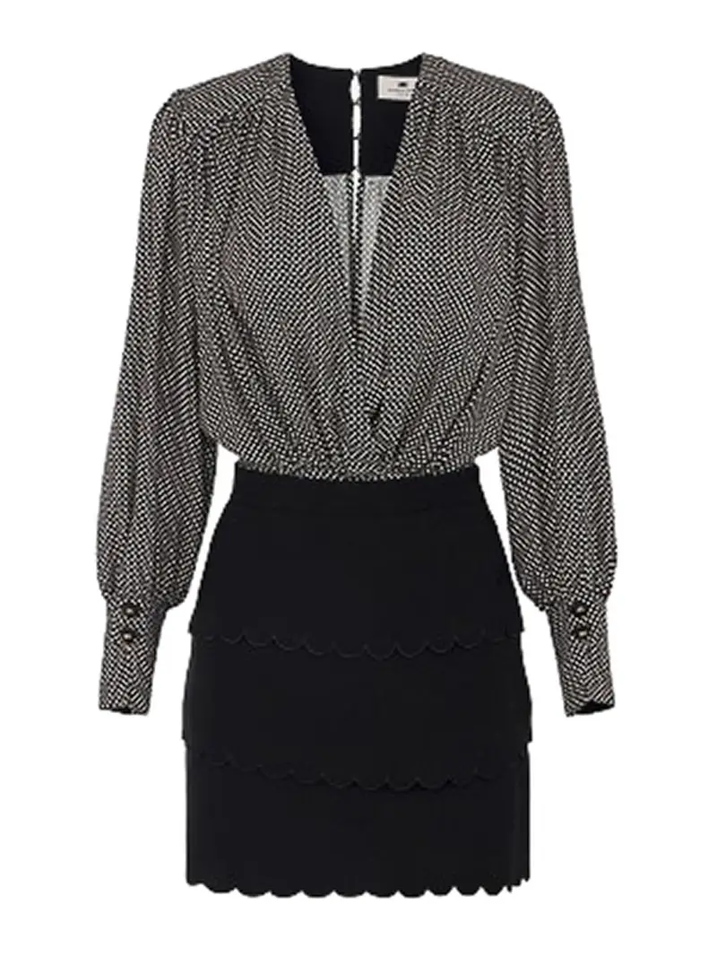 Vestito viscoso Nero