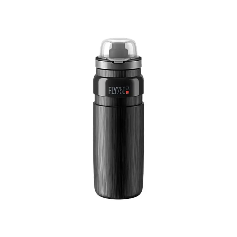 Borraccia Bici Fly Mtb Tex Nero, Grigio 750 ml
