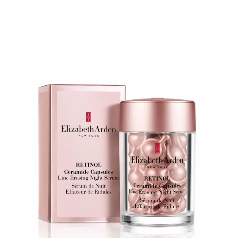 Ceramide Retinol Ceramide Capsules Line Erasing Night Serum - Trattamento antietà pelli mature,Crema antirughe,Siero antirughe
