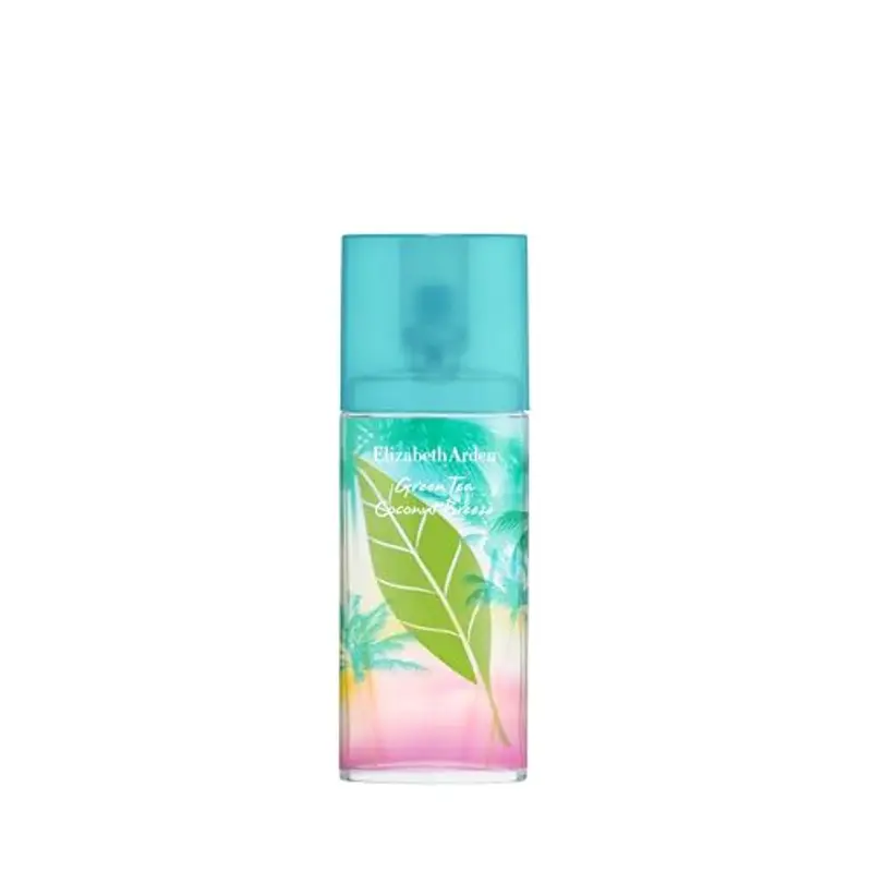 Elizabeth Arden - Green Tea Coconut Breeze Eau de Toilette, Fragranza al Cocco, Risveglia i Sensi, Vibrante ed Energizzante - 50ml