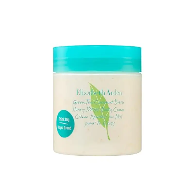 Elizabeth Arden - Green Tea Honey Drops, Crema Corpo, con Aroma di Cocco ed Estratto di Tè Verde, Rivitalizza e Idrata la Pelle, Rinfresca e Lenisce, Rigenera anche la Pelle più Secca - 500 ml