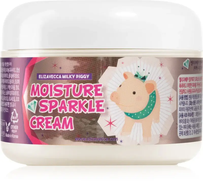 Milky Piggy Moisture Sparkle crema idratante illuminante 100 ml