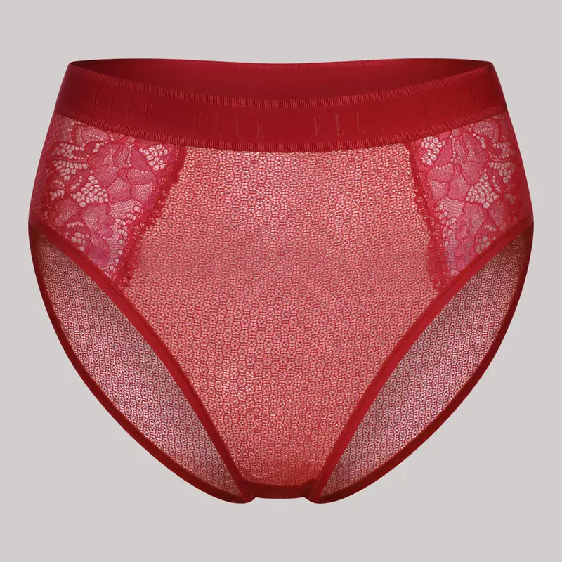 Culotte vita alta ELLE - Rosso I2058010 / 1-XXS