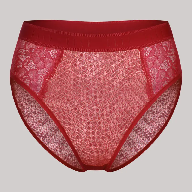 Culotte vita alta ELLE - Rosso I2058010 / 5-L