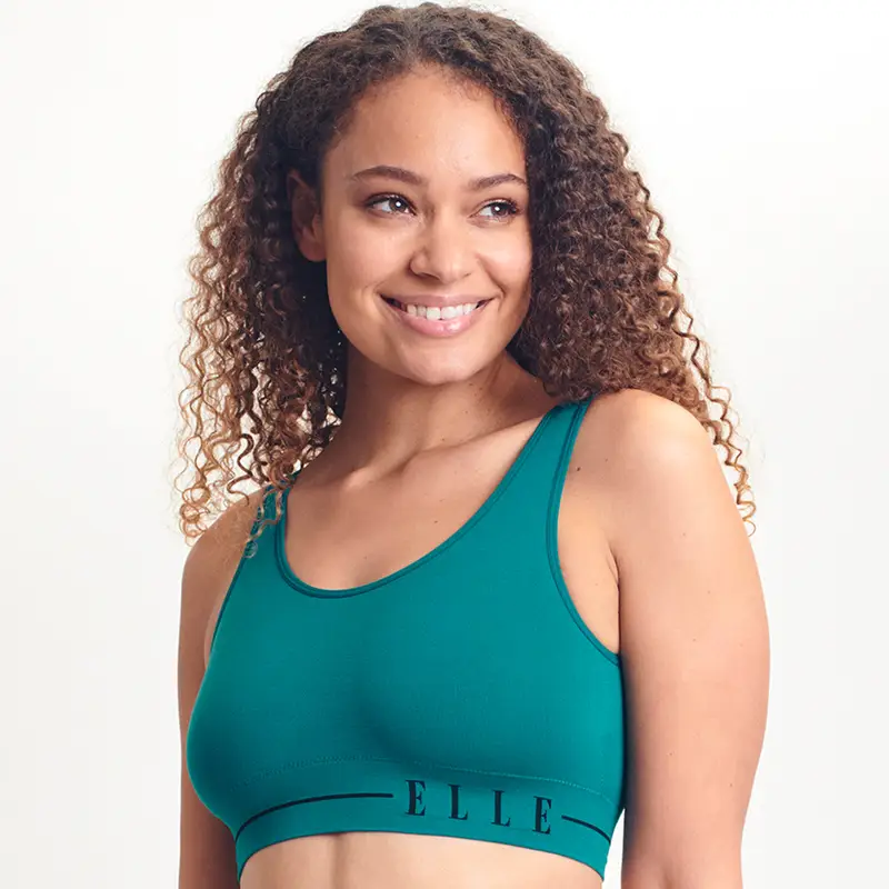 Reggiseno brassiere ELLE - Blu Petrolio I2024001 / 2-XS