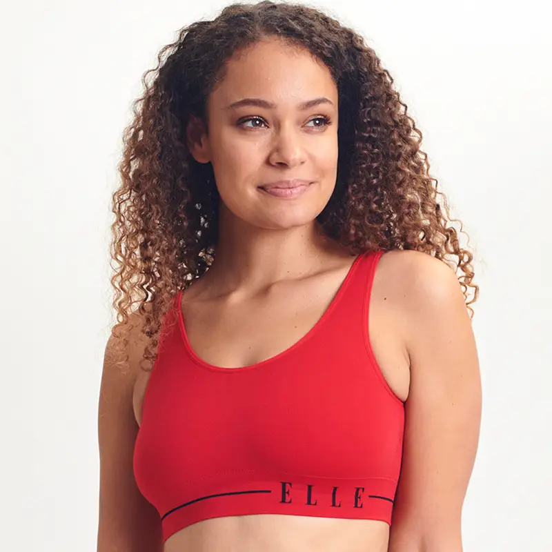 Reggiseno brassiere ELLE - Rosso I2028010 / 2-XS