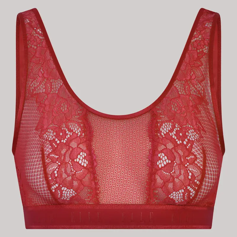 Reggiseno brassiere ELLE - Rosso I2048010 / 1-XXS