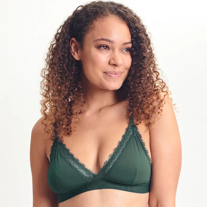 Reggiseno triangolo ELLE - Blu Petrolio I2304001 / 1-XXS