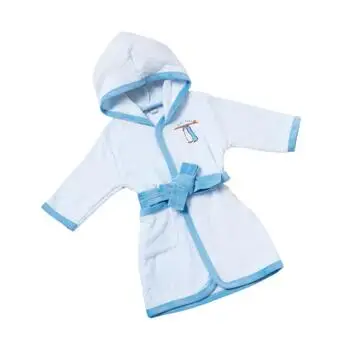 ACCAPPATOIO NEONATO IN COTONE CON CAPPUCCIO ELLEPI AB4280 12-24 mesi