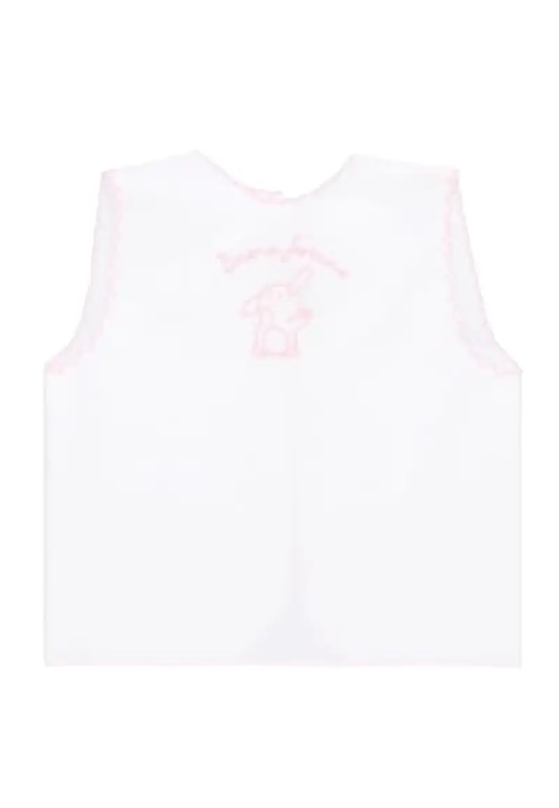 ELLEPI Camicino della Fortuna Neonato Seta o Cotone (Cotone Rosa)