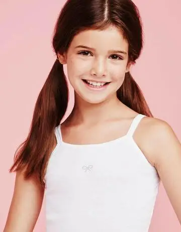 CANOTTA BAMBINA SPALLINA STRETTA ELLEPI 8200 6-12 ANNI