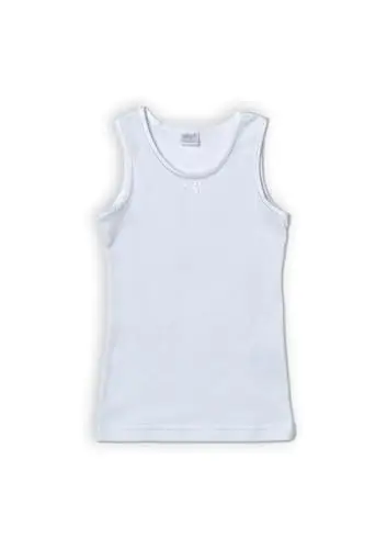 Ellepi Canottiera Bambina Confezione 3 Pezzi Ragazza Intimo Caldo Cotone Spalla Larga Bimba 2 3 4 5 6 8 10 Anni