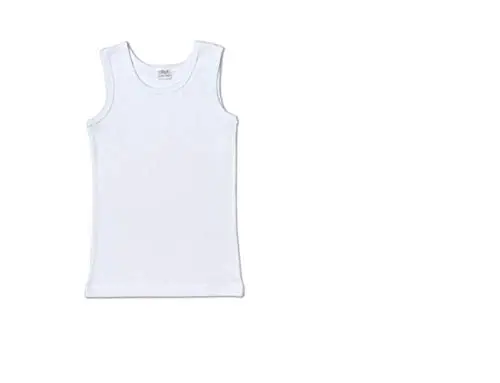 Ellepi Canottiera Bambino Confezione 3 Pezzi Ragazzo Intimo Caldo Cotone Spalla Larga Bimbo 2 3 4 5 6 8 10 Anni