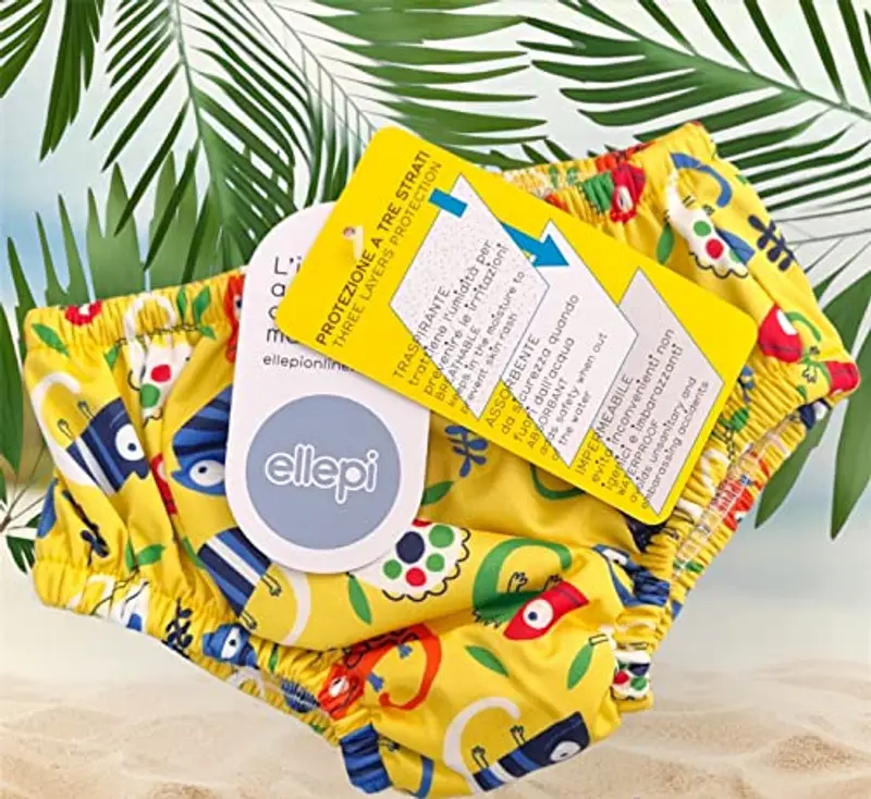 Ellepi costume neonato mare piscina contenitivo miniatura 3