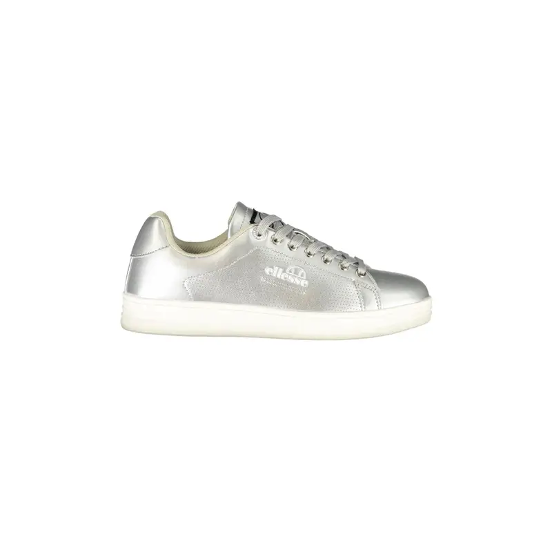 Sneakers Donna Argento Stampa Logo