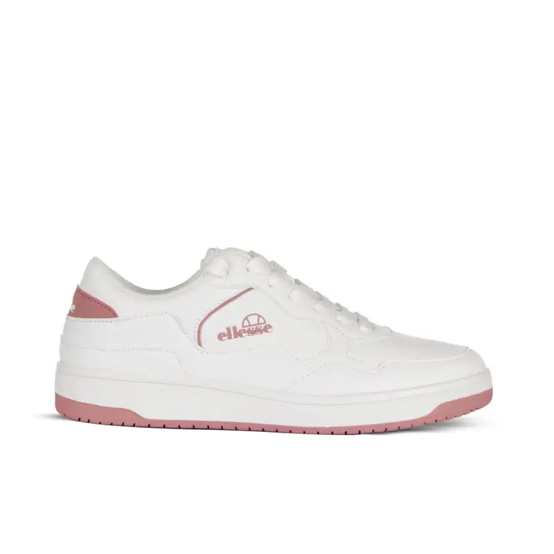 Sneakers donna basket bianche con logo laterale