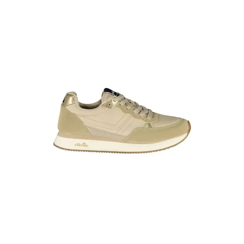 Sneakers Donna Beige Stampa Logo