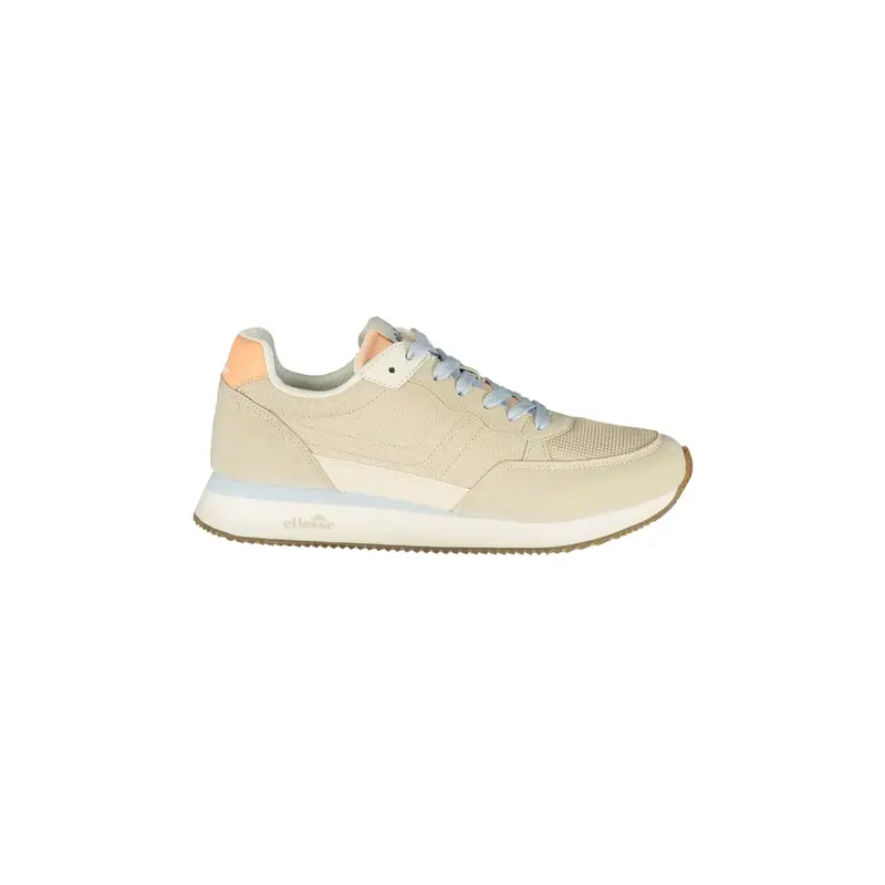 Sneakers Donna Beige Stampa Logo