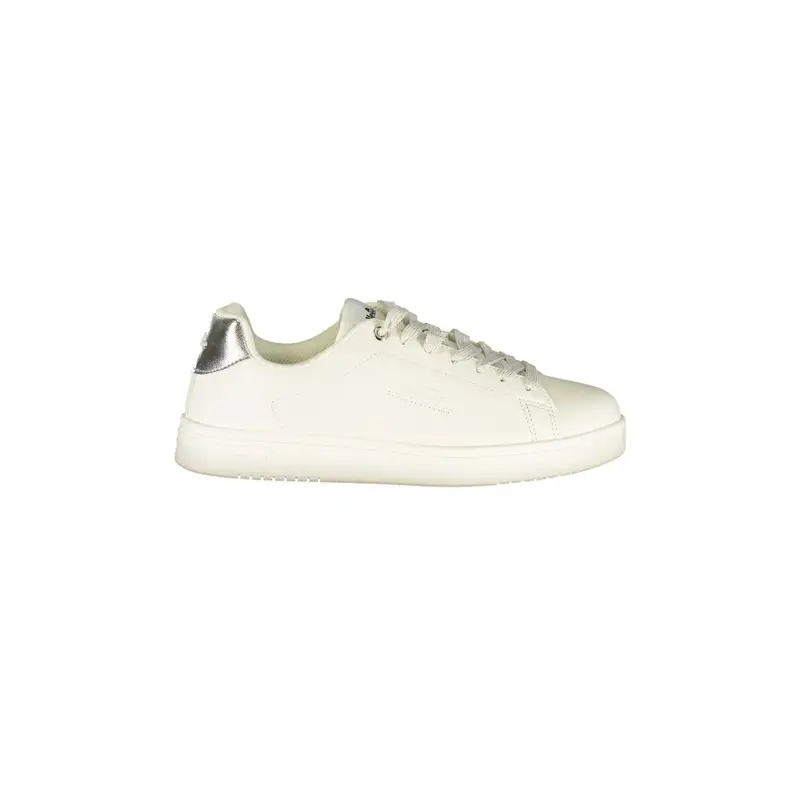 Sneakers Donna Bianche Stampa Logo Bianco