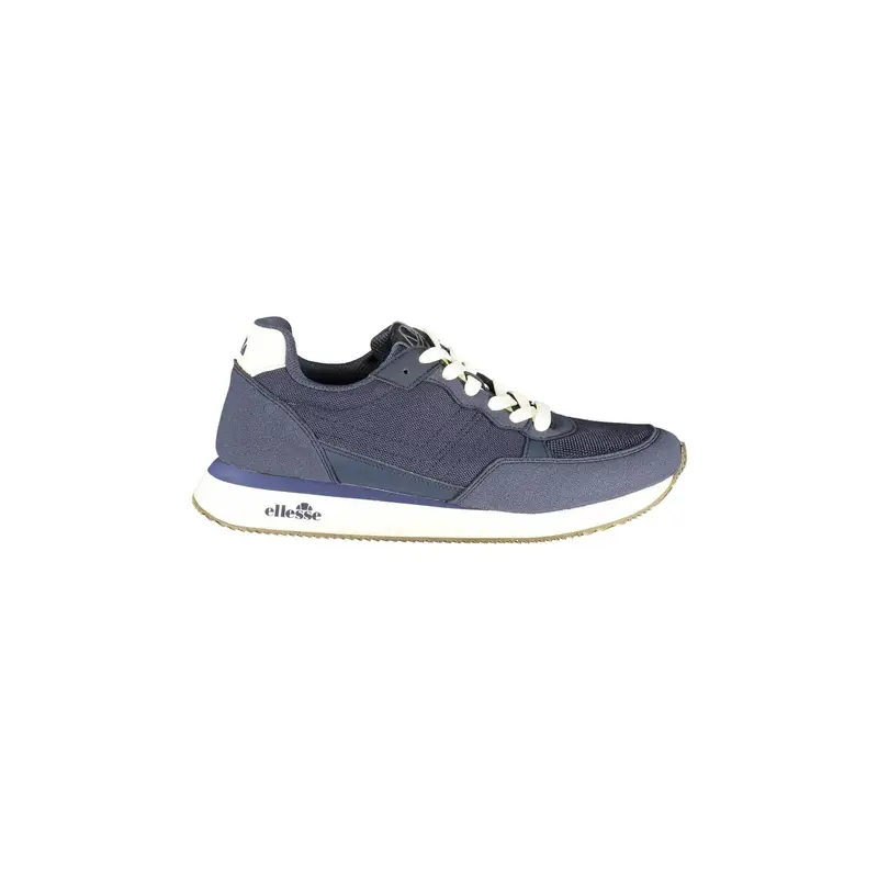 Sneakers Uomo Blu Stampa Logo