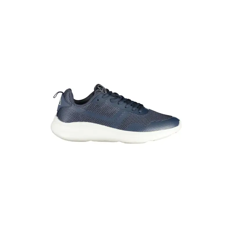 Sneakers Uomo Blu Stampa Logo
