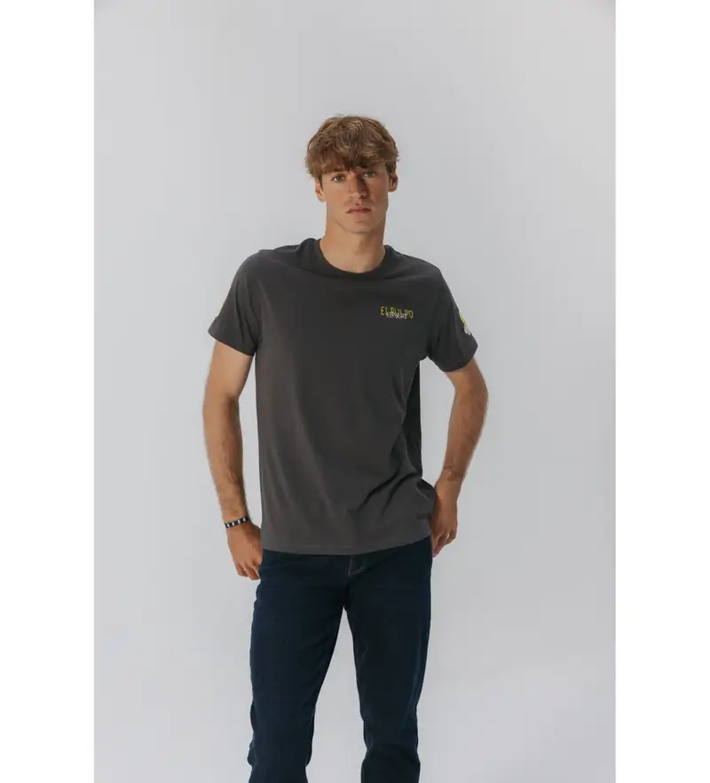 elPulpo T-shirt Uomo Grigio 4044234