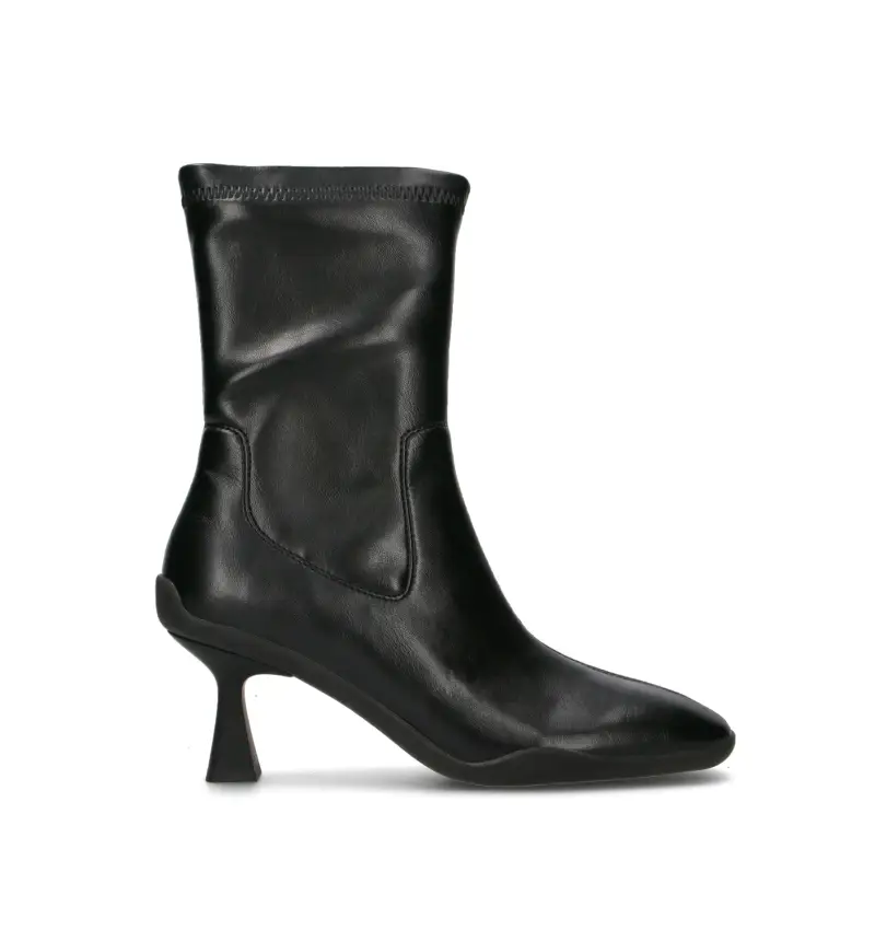 Tronchetto donna nero in pelle Vario