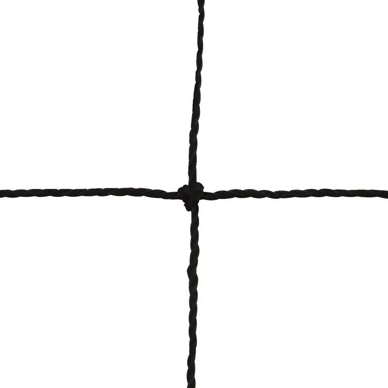 Paar di reti per handball PE cablato 2mm simple maglia 120 Emdé