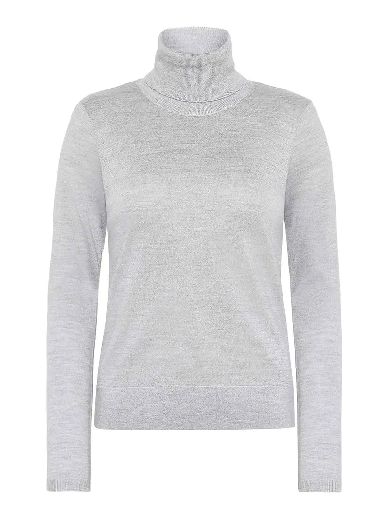 Maglione a collo di tartaruga Grigio